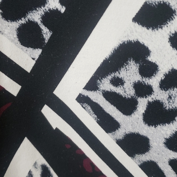 ALFANI Woman's blouse  size large animal print - Picture 6 of 8